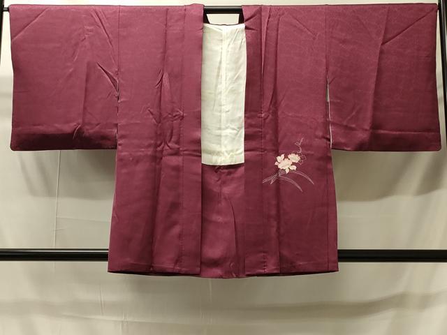 平和屋着物#羽織 草花文 金彩 正絹 逸品 CABH6911in