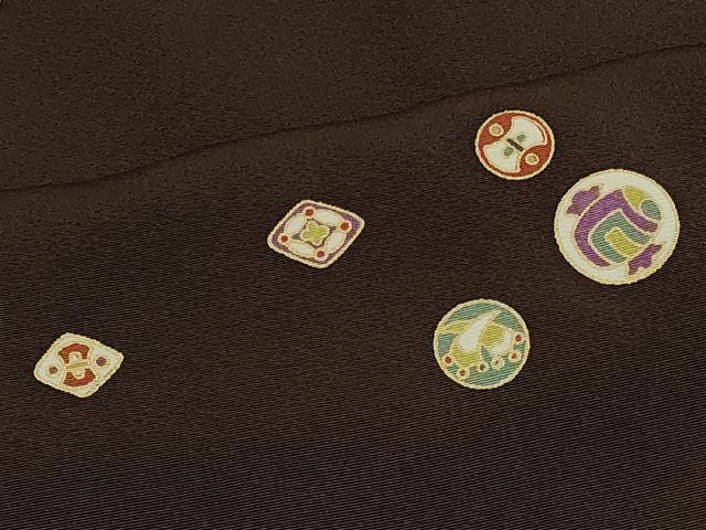 平和屋着物∞羽織 宝尽くし文 金彩 正絹 逸品 未使用 CABH6996in