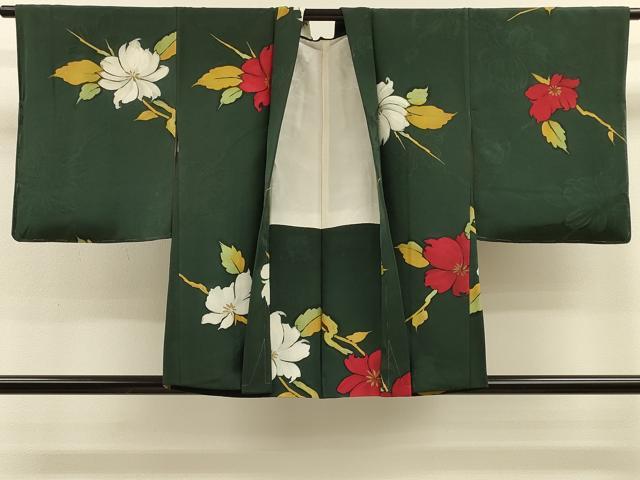 平和屋着物∞羽織 地紋起こし 枝花文 金彩 正絹 逸品 未使用 CABH6997in