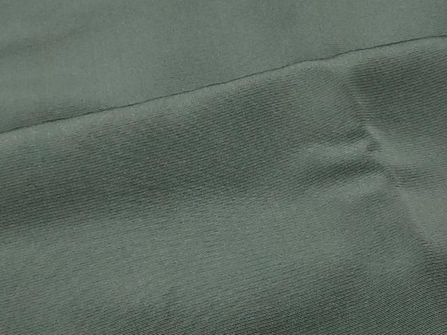 平和屋着物#道行コート 色無地 岩井茶色 ロング丈 正絹 逸品 CABH7004in