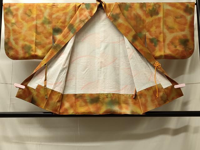 平和屋着物#道中着 霞文 暈し染め 正絹 逸品 CABH7014in