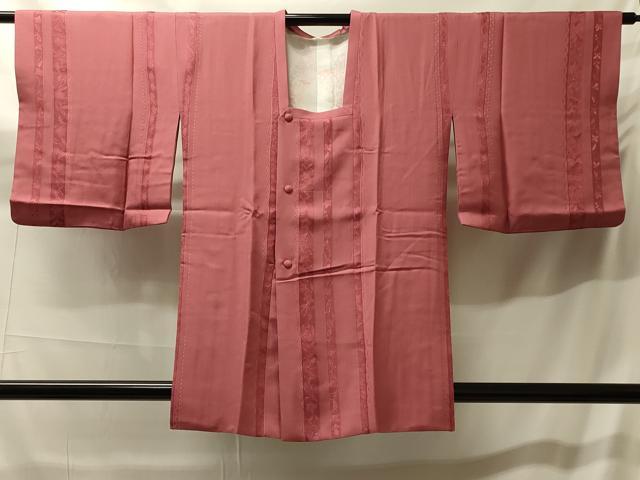 平和屋着物#道行コート 地紋起こし 草花間道 正絹 逸品 CABH7018in