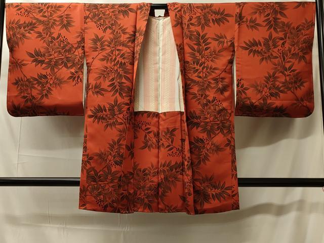 平和屋着物#羽織 南天文 金彩 正絹 逸品 未使用 CABH7022in