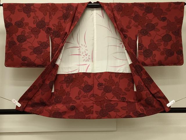 平和屋着物#羽織 絞り 草花文 正絹 逸品 未使用 CABH7139in