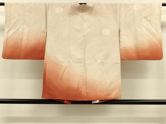 平和屋着物#羽織 乱菊地紋 暈し染め 正絹 逸品 CABH7159in