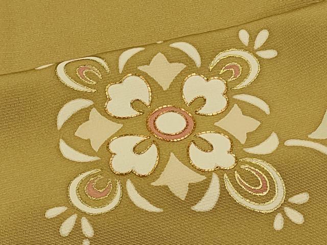 平和屋着物#羽織 仮絵羽 駒刺繍 正倉院花文 上代38.5万 正絹 逸品 未使用 CABH7161in