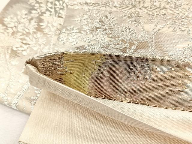 平和屋着物◎六通柄袋帯 古京錦 二重引箔 正絹 逸品 CABH7283yk