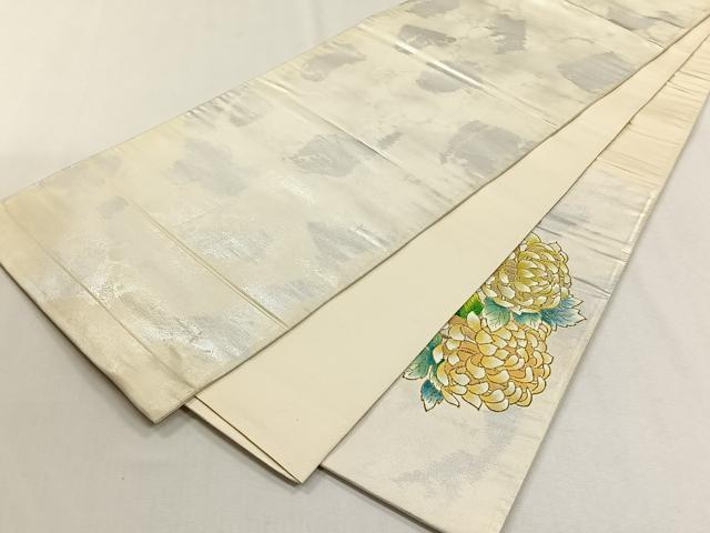 平和屋着物◎太鼓柄袋帯 乱菊 金彩 正絹 逸品 CABH7428yk