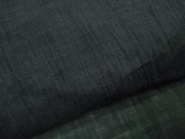 平和屋着物*夏物 男性 本場小千谷ちぢみ 蝋色 麻 逸品 CABH7606ze