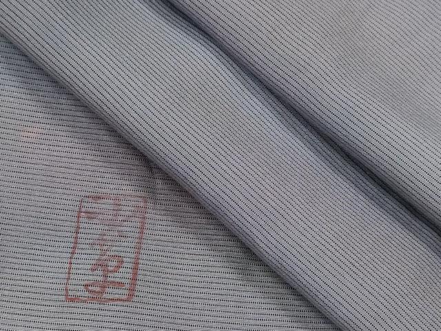 平和屋着物*夏物 小紋 絽 作家物 暈し染め 正絹 逸品 CABH7646ze
