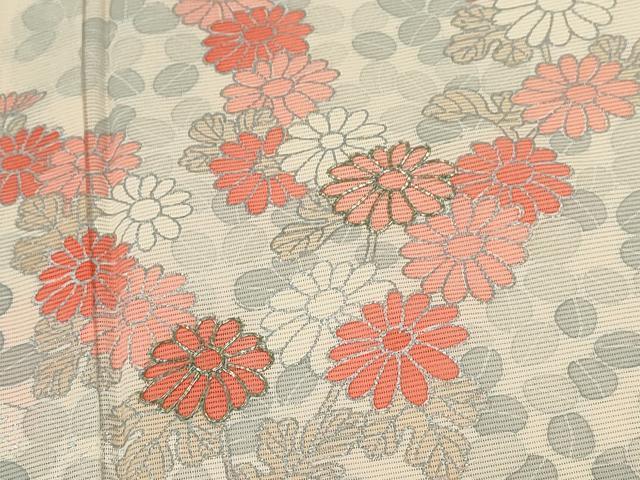 平和屋着物*夏物 訪問着 絽 駒刺繍 花筏 銀彩 正絹 逸品 CABH7649ze