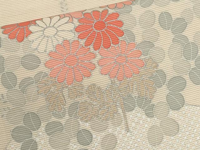 平和屋着物*夏物 訪問着 絽 駒刺繍 花筏 銀彩 正絹 逸品 CABH7649ze