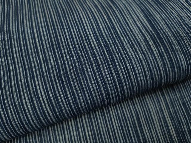 平和屋着物*夏物 小紋・浴衣兼用 縞 綿麻 逸品 CABH7656ze