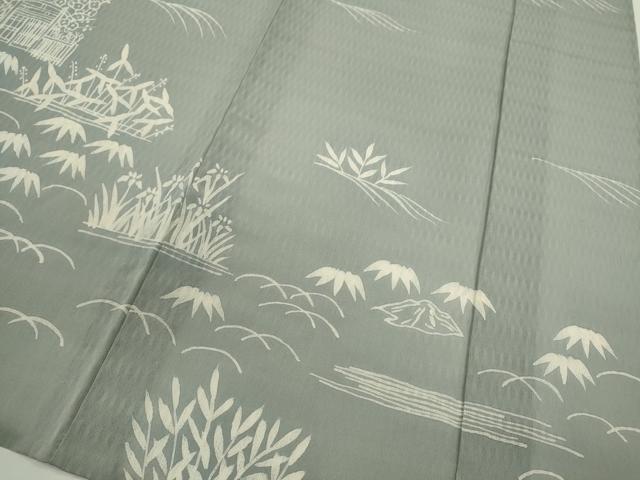 平和屋着物*夏物 訪問着 ろうけつ染め 御所解紋紗 正絹 逸品 CABH7667ze