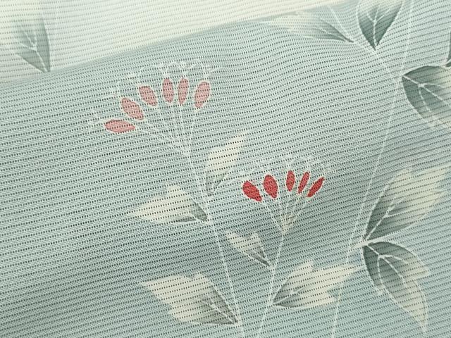 平和屋着物*夏物 訪問着 絽 枝花文 暈し染め 正絹 逸品 CABH7670ze