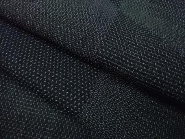 平和屋着物*夏物 紗紬 100亀甲 切嵌吉祥文 正絹 逸品 CABH7684ze