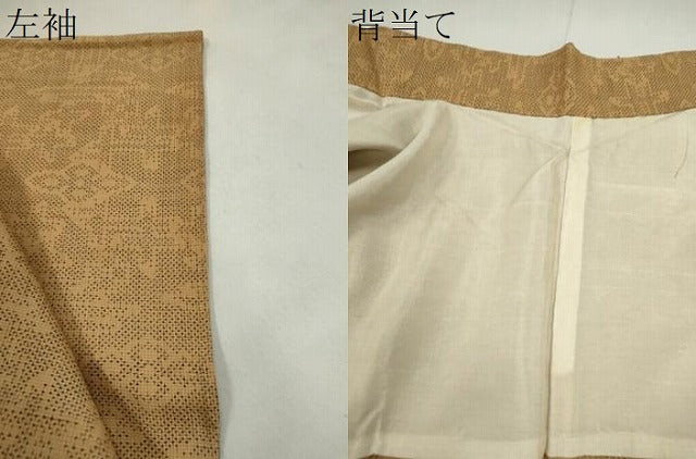 平和屋着物*夏物 本場大島紬 夏大島 吉祥文 正絹 逸品 CABH7712ze