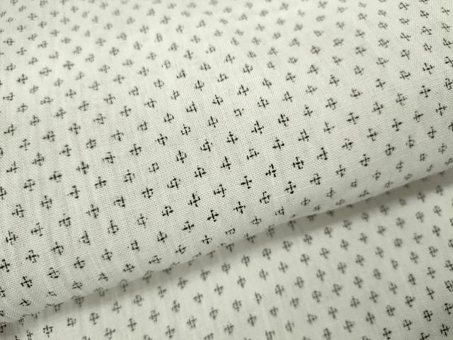 平和屋着物*夏物 男性 小千谷ちぢみ 絣文様 麻 逸品 CABH7734ze