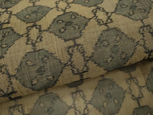 平和屋着物*夏物 小千谷ちぢみ 吉祥文 麻 逸品 CABH7751ze