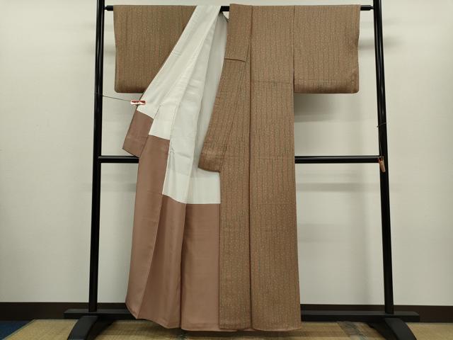 平和屋着物■上質な小紋 吉祥文 正絹 逸品 CABH7763ze