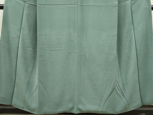 平和屋着物■色留訪問着 寿光織 草花文 銀糸 正絹 逸品 CABH7764ze