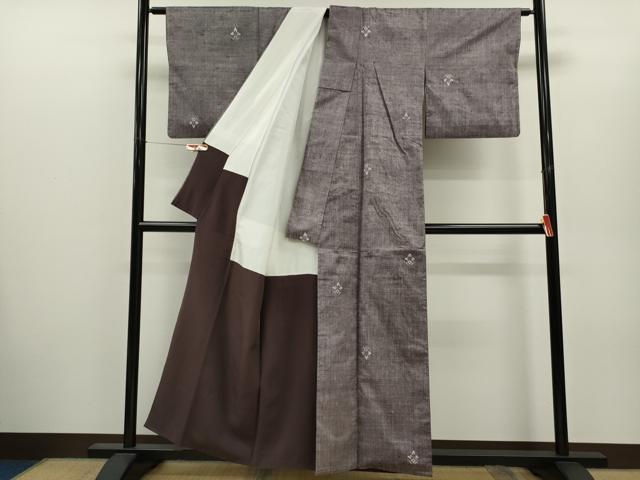 平和屋着物■上質な紬 吉祥文 正絹 逸品 CABH7774ze