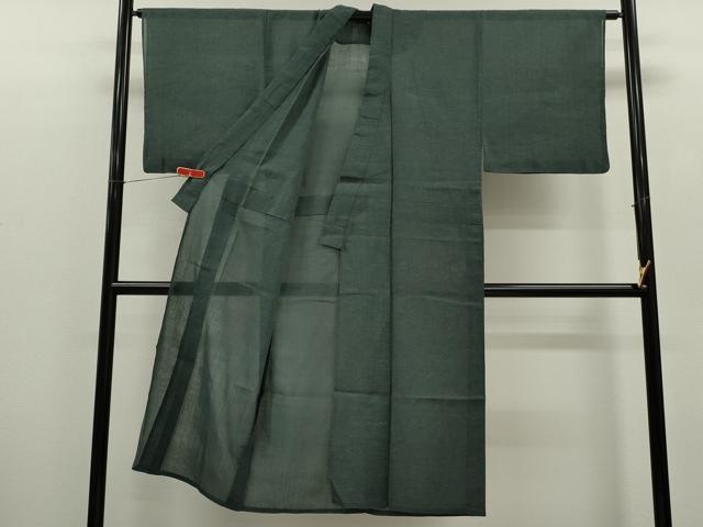 平和屋着物*夏物 男性 小紋 紗 霞文 CABH7798ze
