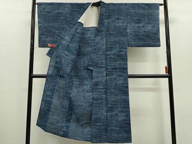 平和屋着物*夏物 男性 小紋 紗 霞文 交織 CABH7802ze