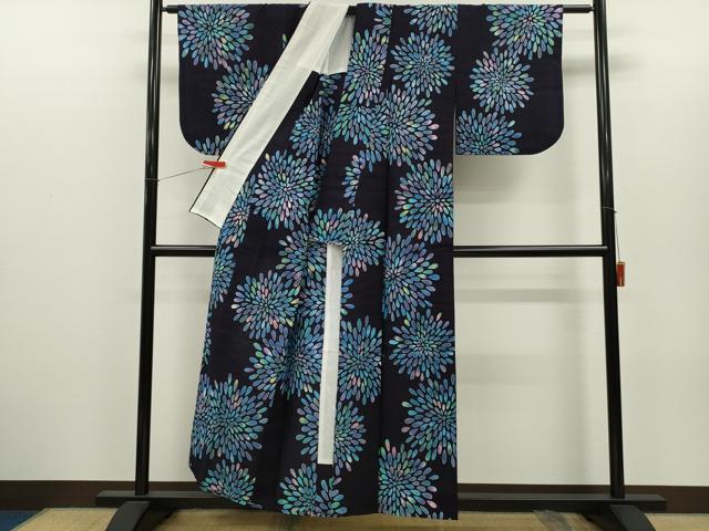 平和屋着物∴夏物 浴衣 注染 花火 手縫い 綿 逸品 CABH7863ze