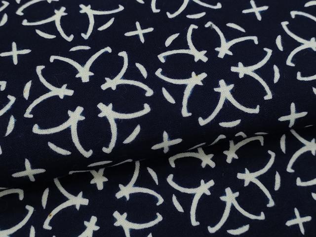 平和屋着物∴夏物 浴衣 注染 花尽くし 手縫い 綿 逸品 CABH7881ze