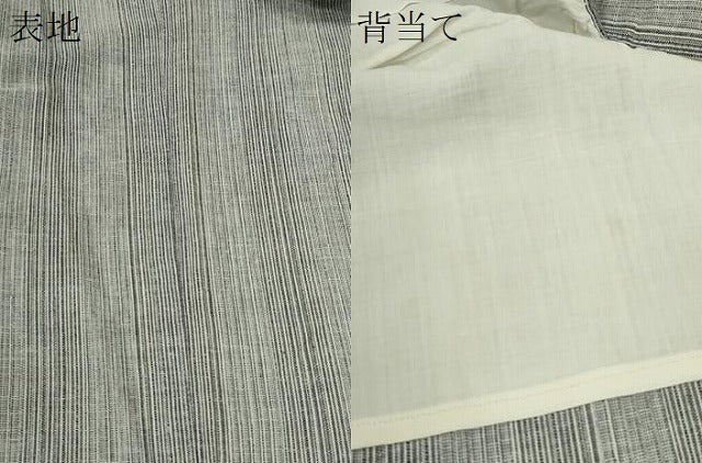 平和屋着物∴男性 夏物 浴衣 縞 綿 逸品 CABH7895ze
