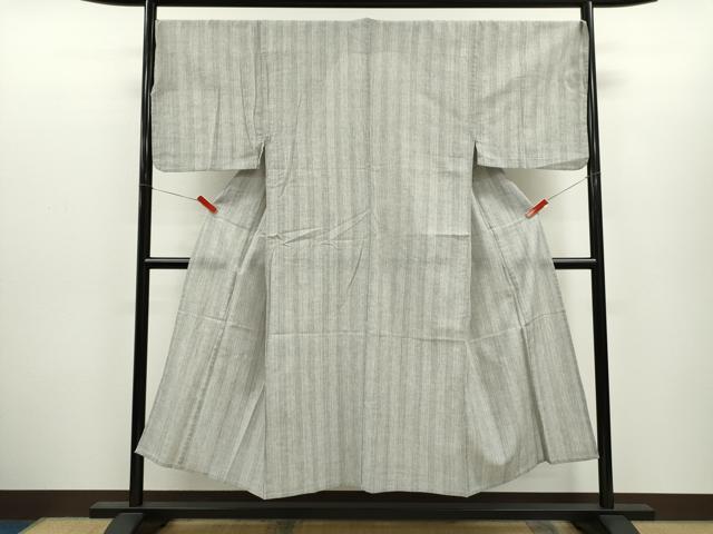 平和屋着物∴男性 夏物 浴衣 縞 綿 逸品 CABH7895ze