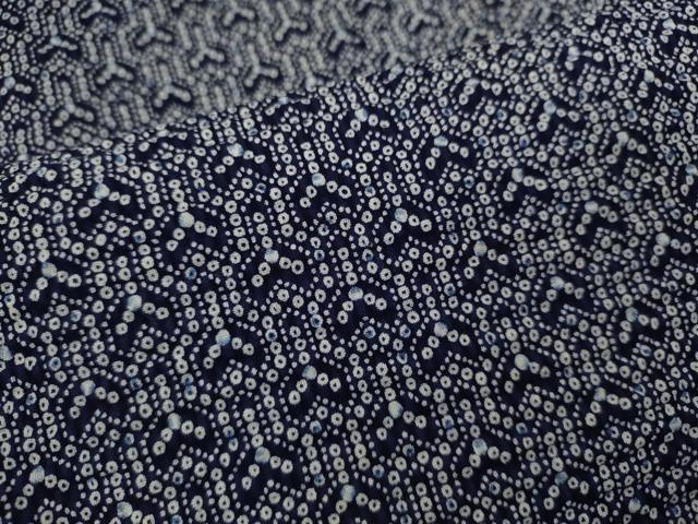 平和屋着物∴夏物 浴衣 リップル生地 毘沙門亀甲 綿 逸品 CABH7906ze