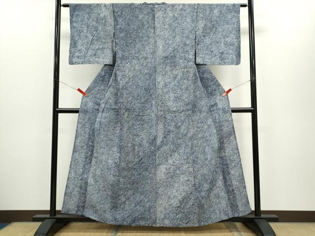 平和屋着物∴夏物 浴衣 有松鳴海絞り 綿 逸品 CABH7916ze