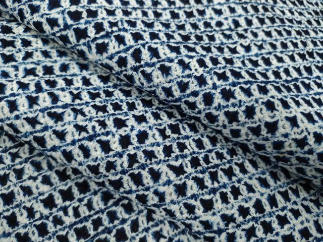 平和屋着物∴夏物 浴衣 有松鳴海絞り 綿 逸品 CABH7916ze