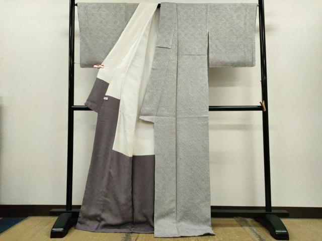 平和屋着物●大変加工の良い総絞り小紋 正絹 逸品 未使用 CABH7988ze