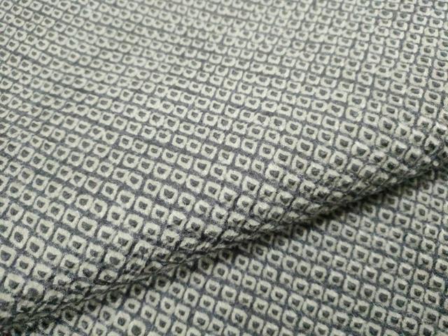 平和屋着物●大変加工の良い総絞り小紋 正絹 逸品 未使用 CABH7988ze