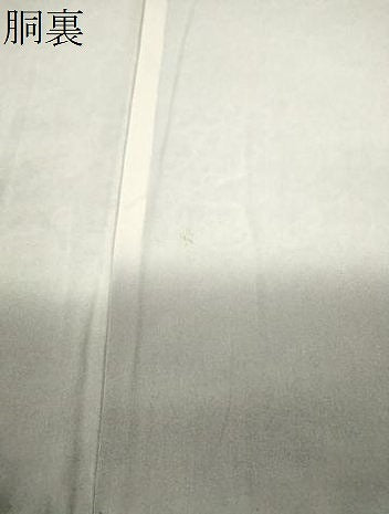 平和屋着物●上質な小紋 切嵌更紗花文 正絹 逸品 CABH7993ze