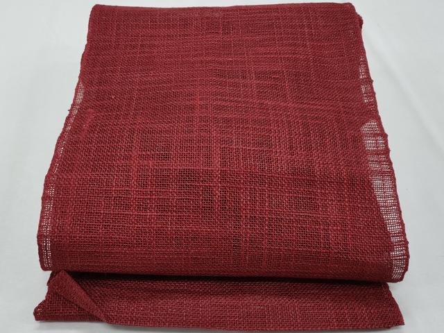 平和屋着物*夏物 八寸名古屋帯 赤色 正絹 長尺 逸品 CABH8036fb