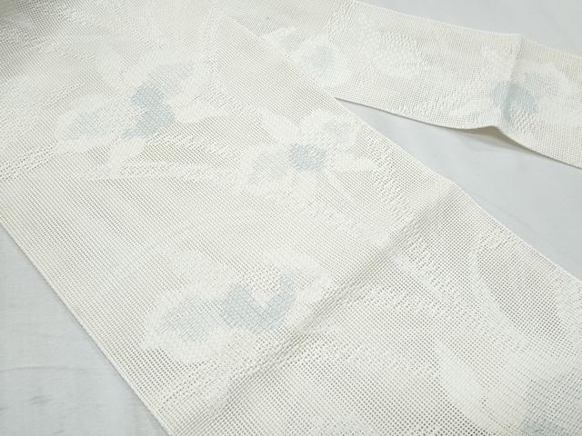 平和屋着物*夏物 八寸名古屋帯 枝花文 CABH8042fb