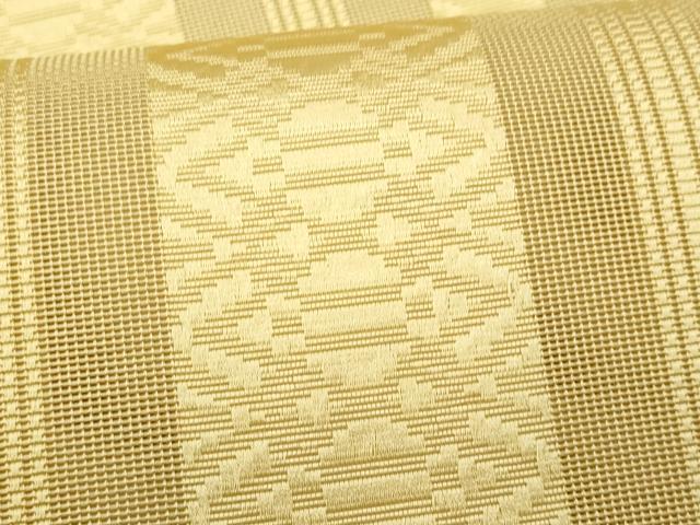 平和屋着物*夏物 本場筑前博多織 八寸名古屋帯 紗献上 蒸栗色 正絹 逸品 CABH8046fb
