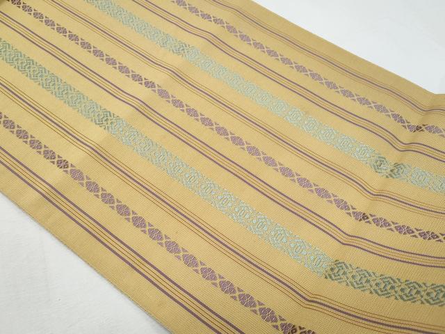 平和屋着物*夏物 本場筑前博多織 八寸名古屋帯 紗献上 正絹 逸品 CABH8055fb