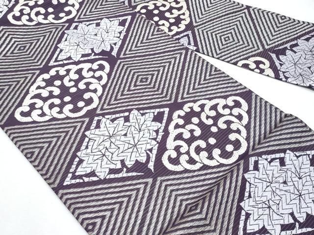 平和屋着物*夏物 西陣 川島織物 九寸名古屋帯 唐織 菱文 正絹 逸品 CABH8080fb