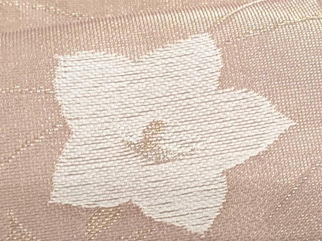 平和屋着物*夏物 九寸名古屋帯 桔梗 金銀糸 正絹 逸品 CABH8141fb
