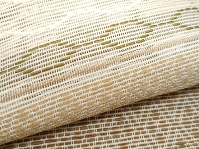 平和屋着物*夏物 八寸名古屋帯 横段文 正絹 逸品 CABH8149fb