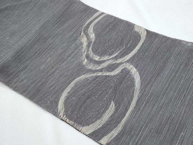 平和屋着物*夏物 八寸名古屋帯 唐草文 正絹 逸品 CABH8163fb