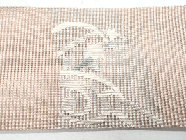 平和屋着物*夏物 八寸名古屋帯 絽綴れ 桔梗 正絹 逸品 CABH8176fb