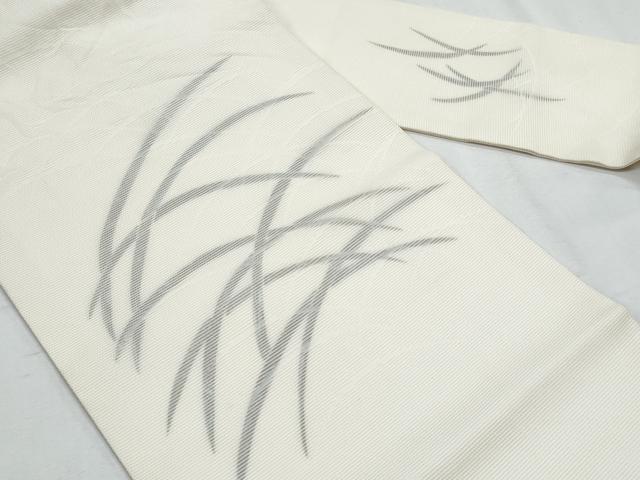 平和屋着物*夏物 九寸名古屋帯 芝草文 正絹 逸品 CABH8187fb