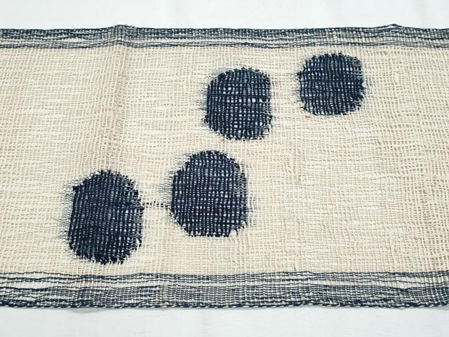 平和屋着物*夏物 八寸名古屋帯 抽象文 正絹 逸品 CABH8195fb