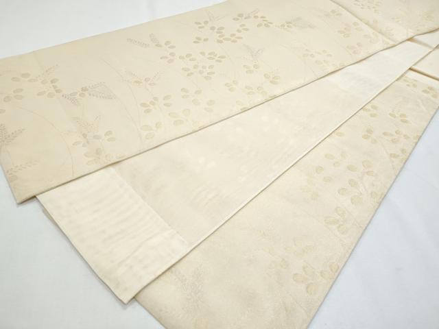 平和屋着物*夏物 六通柄袋帯 萩 金銀糸 正絹 逸品 CABH8217fb